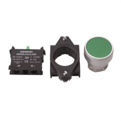 3SB6133-0DB40-1BA0 BOTÃO PLA ILU MOM 24V 1NA AZ SIEMENS