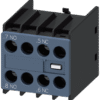 Bloco Contato Auxiliar Siemens 3RH2911-1FB11 Frontal | 2NA + 2NF SIRIUS