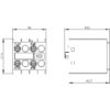 Bloco Contato Auxiliar Siemens 3RH2911-1FB11 Frontal | 2NA + 2NF SIRIUS - Imagem 3