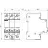 Disjuntor Tripolar Siemens 5SL1310-7MB | 10A Curva C 400V DIN - Imagem 3