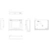 HM Siemens TP177B 6AV6647-0AD11-3AX0 | Tela 6” Touchscreen Profibus - Imagem 2
