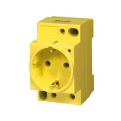 MSVD Power Socket VDE Yellow