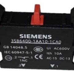 3sb6400-1aa10-1ca0 Bloco De Contato P/botao  1nf - Siemens