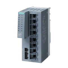 Switch Siemens SCALANCE XB008G | 6GK5108-0BA00-2AC2 | 8 RJ45