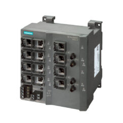 Switch Siemens SCALANCE XC112 | 6GK5112-2BB00-2AA3 | 8 RJ45 FE + 4 SFP