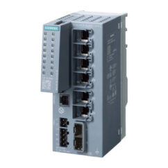 Switch Siemens SCALANCE XC206-2G | 6GK5206-2GS00-2AC2 | 6 RJ45 + 2 FO SC
