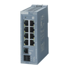 Switch Siemens SCALANCE XB008 | 6GK5208-0BA00-2AB2 | 8 RJ45 | Não Gerenciado