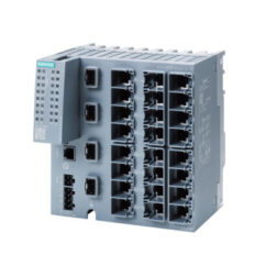 Switch Siemens SCALANCE XR324-4M | 6GK5224-4GS00-2AC2 | 24 RJ45 e 4 SFP