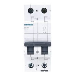 Disjuntor Siemens 5SL1202-7MB | Bipolar 2A Curva C 220/380V 6kA